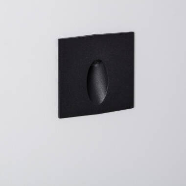 Wandlamp LED 3W inbouw Vierkant Oval Olite