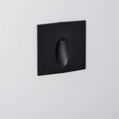 Afbeelding van Wandlamp LED 3W inbouw Vierkant Oval Olite