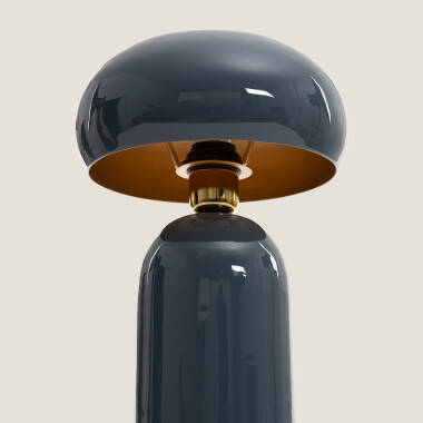 Image of Tulim Dhanuk Metal Table Lamp  Image of Tulim Dhanuk Metal Table Lamp