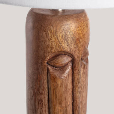 Image of Totem Wooden Table Lamp ILUZZIA 