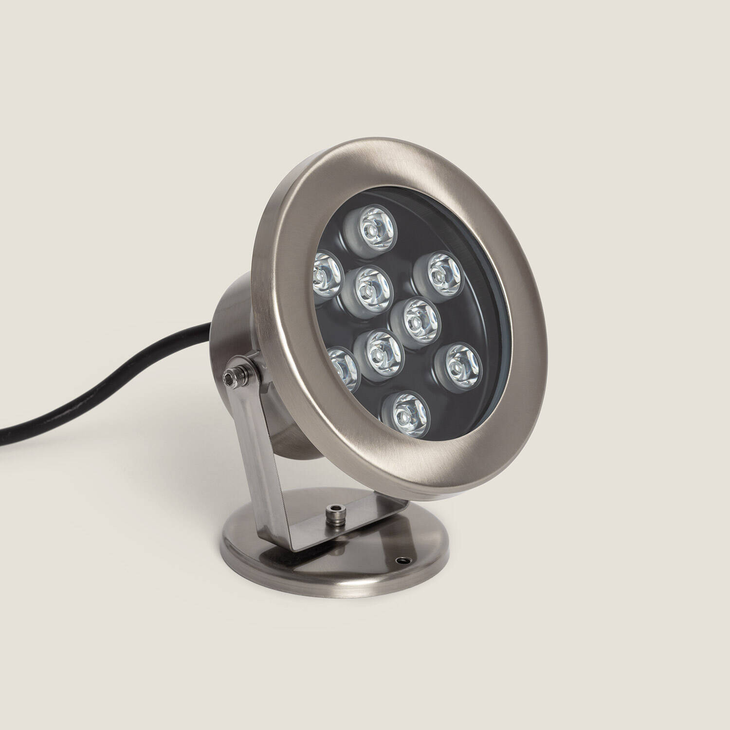 Reflektor LED Natynkowy RGB 12V 9W IP68 - parametry