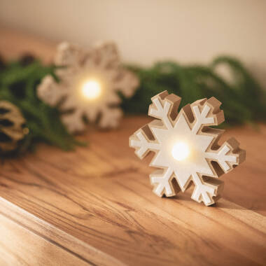 Immagine di Fiocco di Neve LED a Batteria