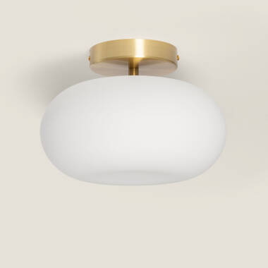 LED Deckenleuchte 9W Metall und Glas Keyla