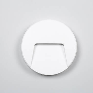 Image of Nilsa 3W Round Surface LED Wall Light 