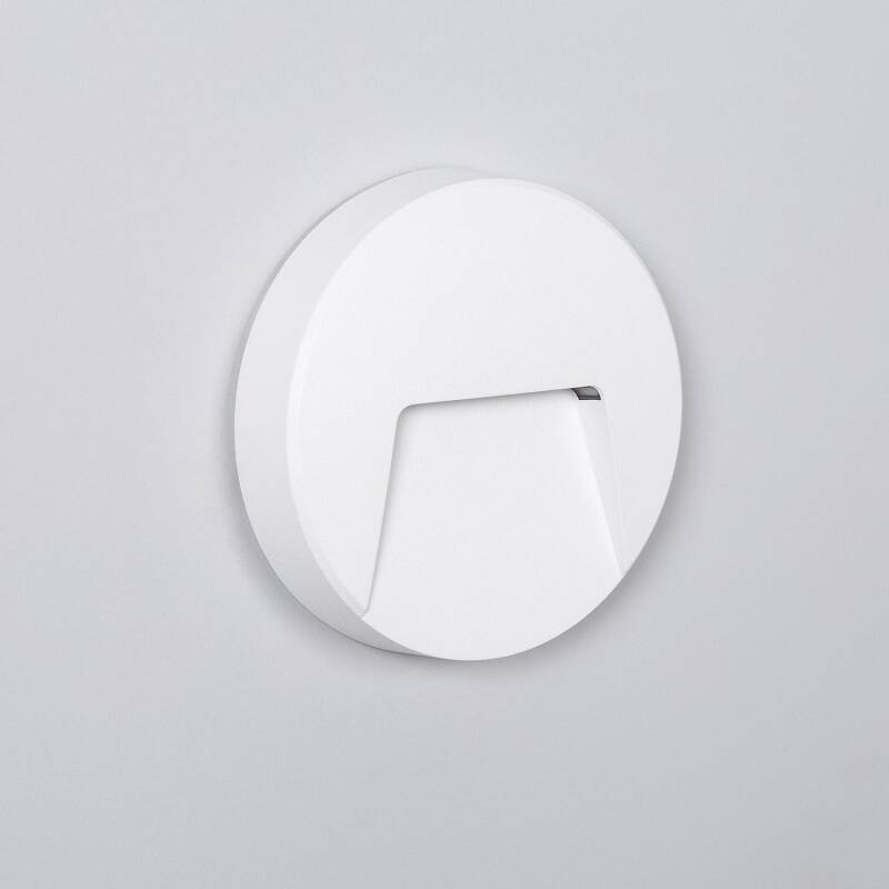 Image of Nilsa 3W Round Surface LED Wall Light 