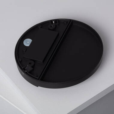 Immagine di Segnapasso Esterni LED 6.5 W Superficie Parete Circolare Nero Jade