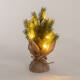 Image de Sapin de Noël LED Pine à Piles 