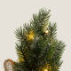 Image de Sapin de Noël LED Pine à Piles 