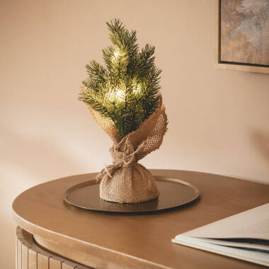 Image of Pine LED Christmas Tree with Battery 