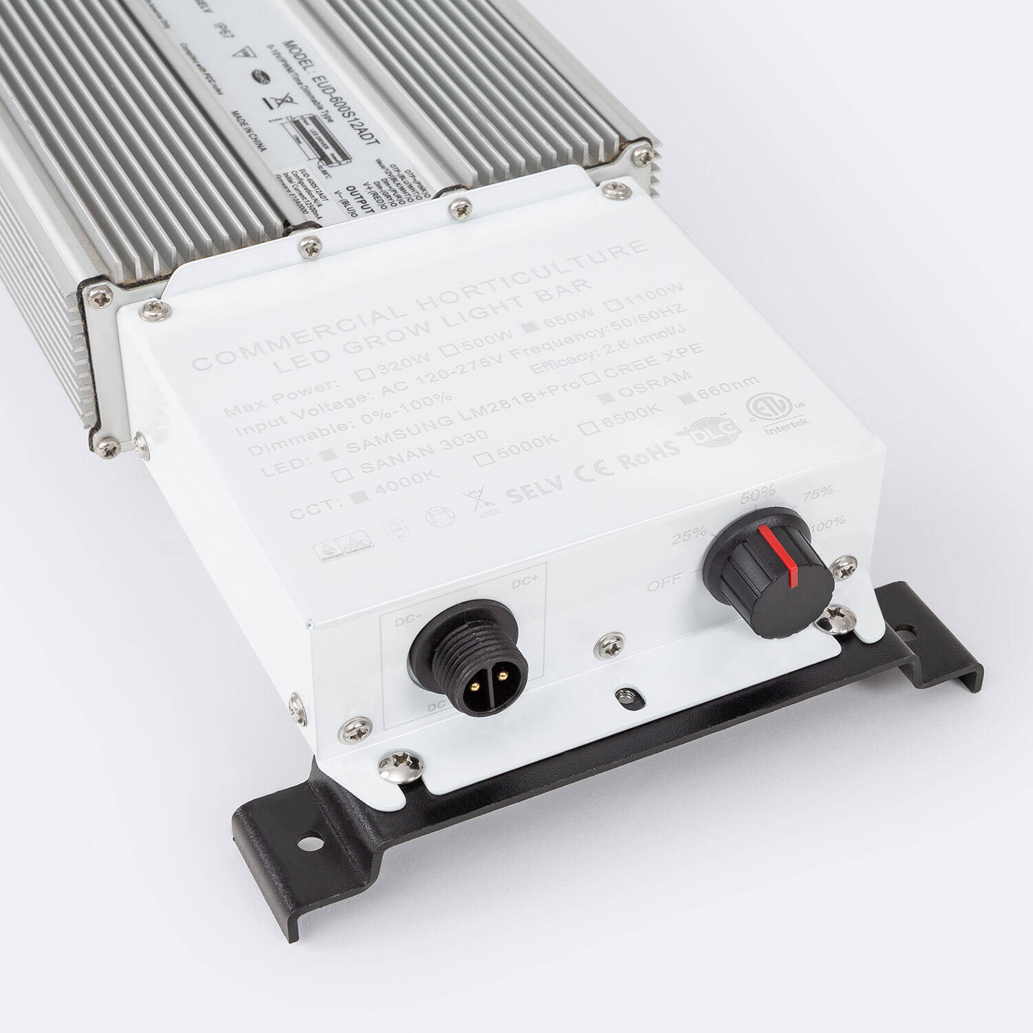 Driver INVENTRONICS Regulowany 1-10V IP67 24-60V DC 12.5A 650W EUD-60012ADT  156353 - widok 2