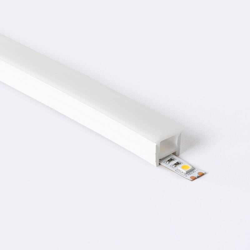 LED Flex Silicone Tube voor inbouw tot 10-12 mm - Ledkia