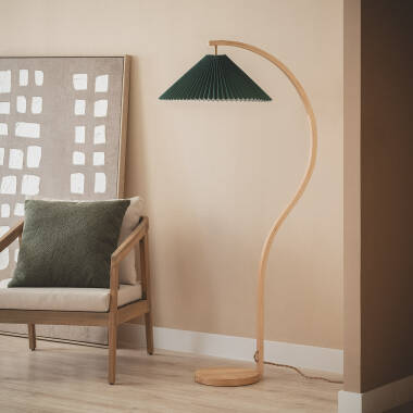 Stojací Lampa ze Dřeva Luanda