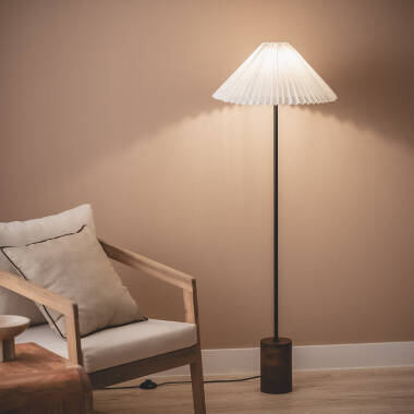 Afbeelding van Staande lamp Hout Leonessa