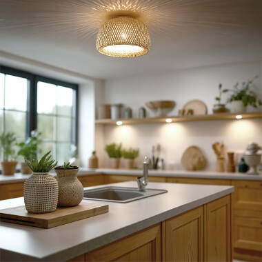 Immagine di Lampada da Soffitto Bambú Kea Big