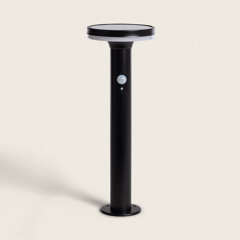 Afbeelding van Baken Solar Outdoor LED 6W Hoogte 45cm met bewegingsmelder Helios RVS 304