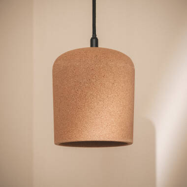 Image of Krobia Metal & Cork Pendant Lamp 