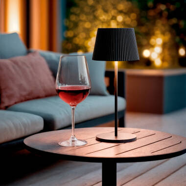Bild von LED-Tischlampe 1.2W Tragbar Aussen Aluminium mit wiederaufladbarem USB-Akku Willox