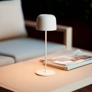 Lampada da Tavolo LED 1.2 W Portatile per Esterni Alluminio con Batteria Ricaricabile Wink