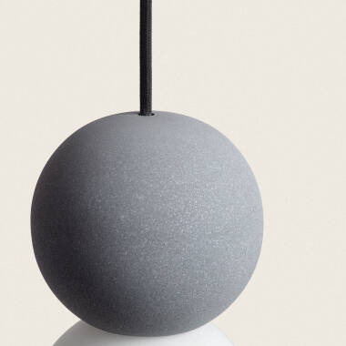 Image of Deyla Pearl Cement Pendant Lamp 