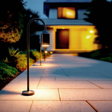 Lampa Ogrodowa Stojąca Zewnętrzna z Aluminium 60cm Boukali