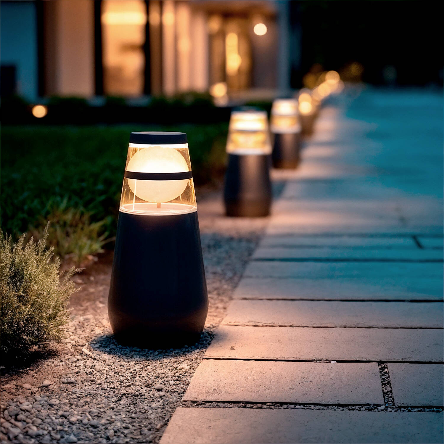 Lampa Ogrodowa LED 9W Naziemna Stojąca 30cm Dereh