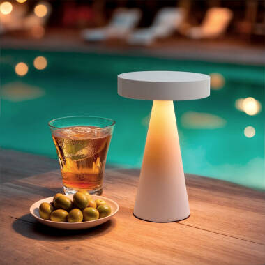Lampada da Tavolo LED Wireless per Esterni Catinca