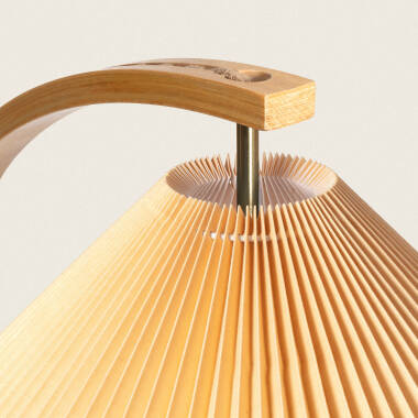 Image of Luanda Wood Floor Lamp 