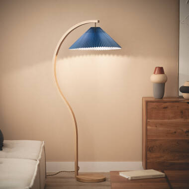 Image of Luanda Wood Floor Lamp Image of Luanda Wood Floor Lamp