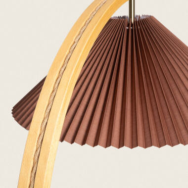 Image of Luanda Wood Floor Lamp Image of Luanda Wood Floor Lamp