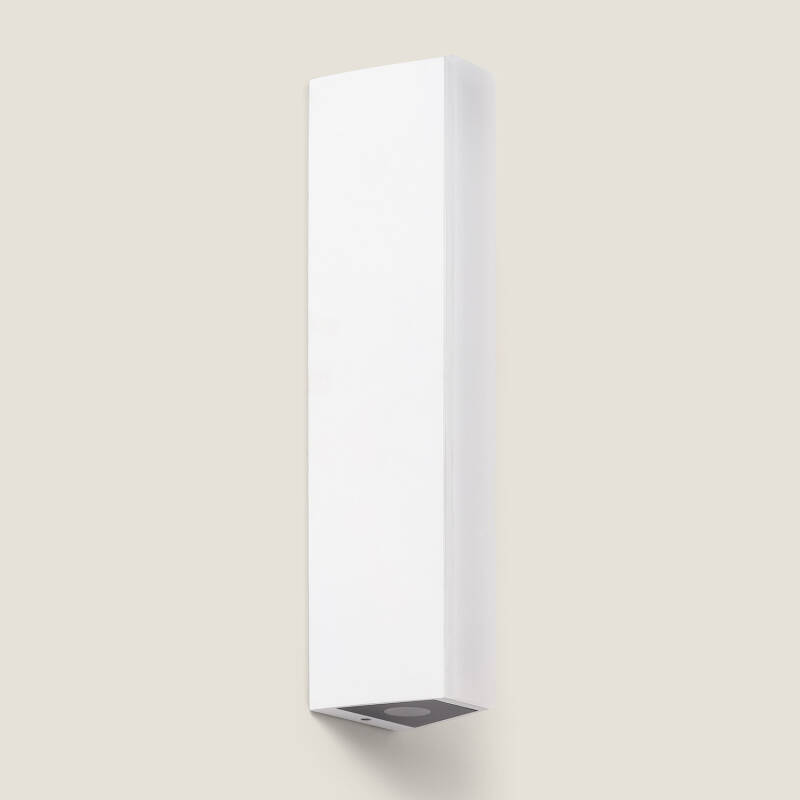 Immagine di Applique da Parete per Esterno LED Alluminio Doppia Luce Hisar