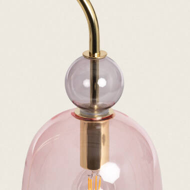 Image of Baudelaire Metal & Glass Table Lamp 