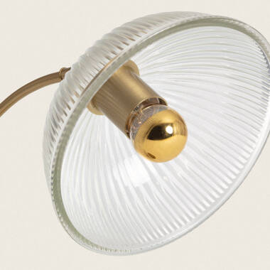Image of Shila Metal & Glass Table Lamp 