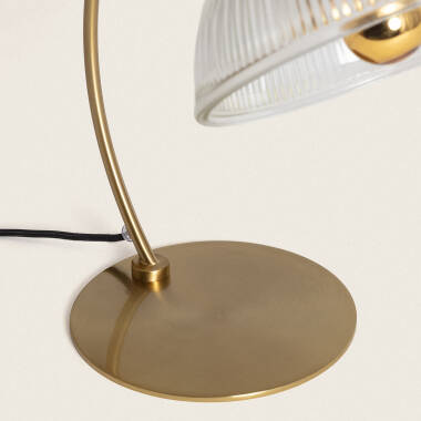 Image of Shila Metal & Glass Table Lamp 