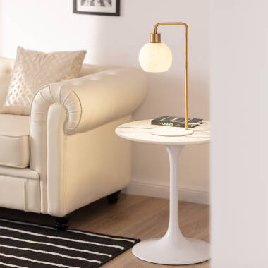 Image of Juncadella Metal & Ceramic Table Lamp 