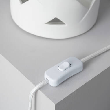 Image of Makalu Ceramic & Fabric Table Lamp 