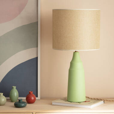 Muka Metal & Fabric Table Lamp