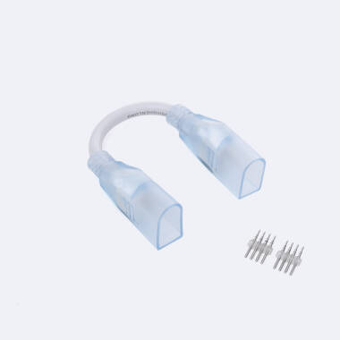 Connecteur Double avec Câble Ruban Néon LED RGB Dimmable 220V N-FLEX12