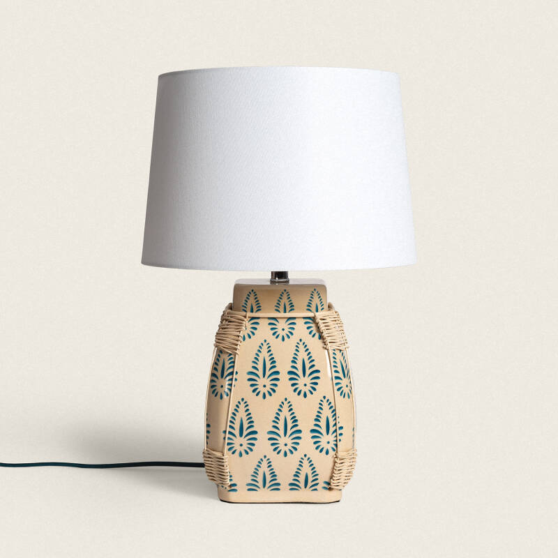 Image of Ariche Ceramic Table Lamp 