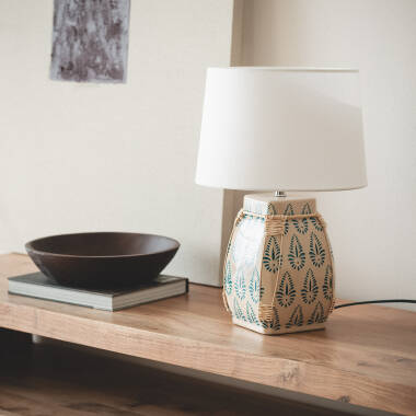 Image of Ariche Ceramic Table Lamp 
