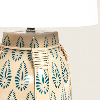 Image of Ariche Ceramic Table Lamp 