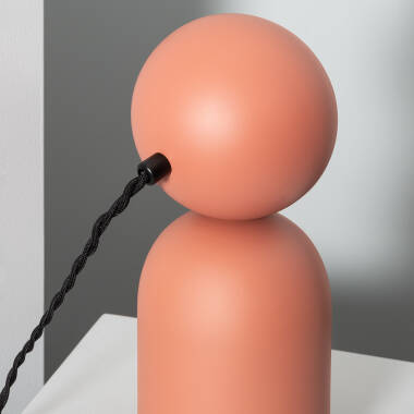 Image of Lippi Design Metal Table Lamp 