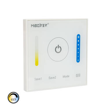 MiBoxer P2 12/24V DC CCT Wall Mounted Touch LED Dimmer Controller