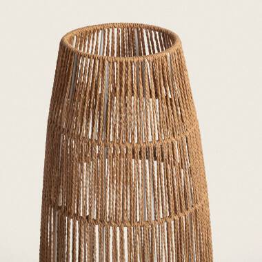 Image of Satie Braided Paper Floor Lamp