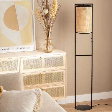 Image of Nirvana Rattan Floor Lamp 