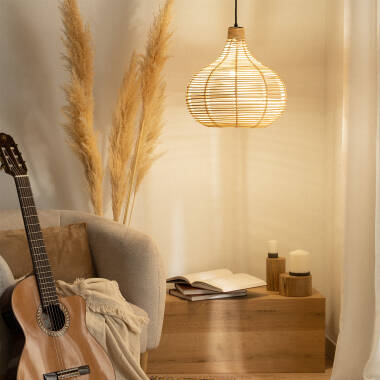 Image of Yantai Bamboo Pendant Lamp 