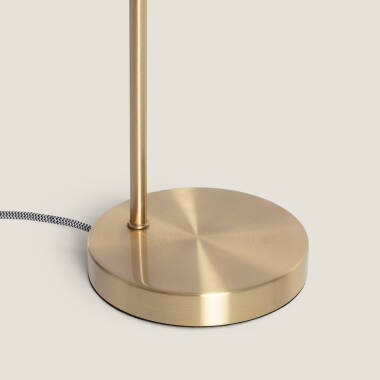 Bild von Tischlampe Metall und Glas Shirley