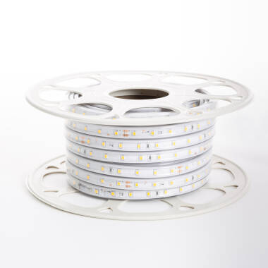 Bild von LED Streifen Außenbereich Solar 24V DC SMD2835 60 LED/m 20m IP65 Breite 12 mm Schnitt 100 cm
