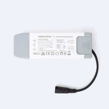 Alimentatore No Flicker Regolabile 1-10V 220-240V Output 21-42V 500mA 21W PE18AA42 AID