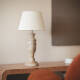 Image de Lampe à Poser en bois Hausa ILUZZIA