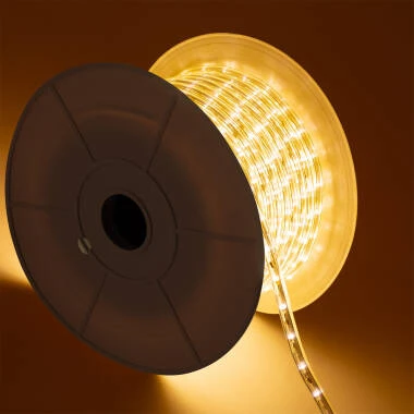 50m 220V LED Rope Light 36LED/m Cut at Every 100cm IP65